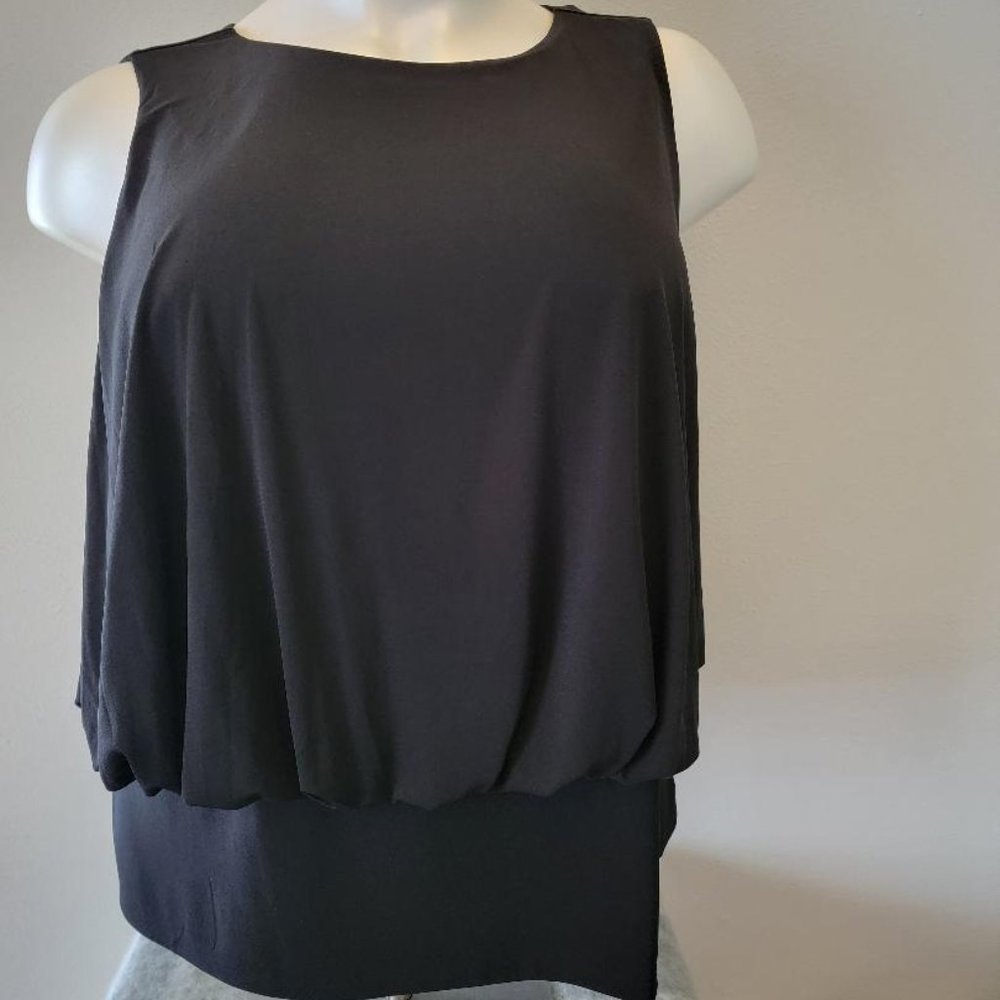 Lane Bryant Black Sleeveless Top